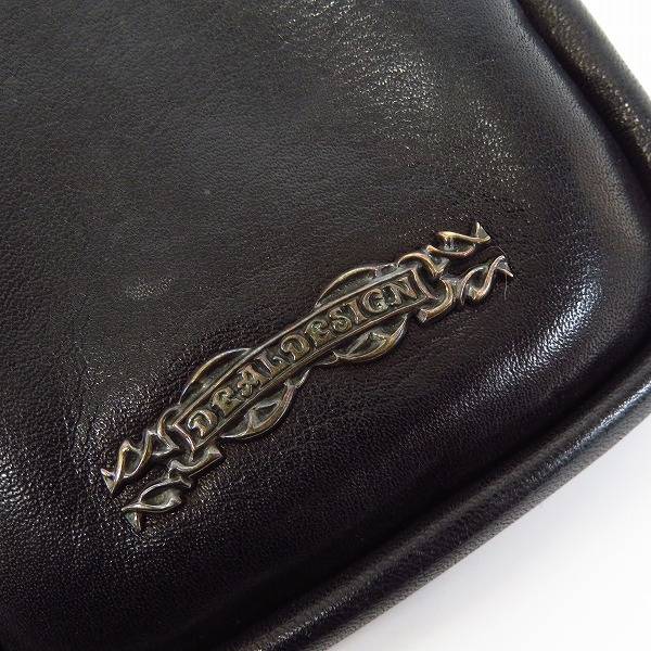 実際に弊社で買取させて頂いたDEAL DESIGN/ディールデザイン レザー ポーチの画像 4枚目