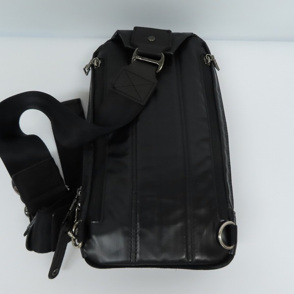 実際に弊社で買取させて頂いたMASTERPIECE/マスターピース Density Herrinbone Coating ボディバッグ/スリングバッグ 01388-hcの画像 1枚目