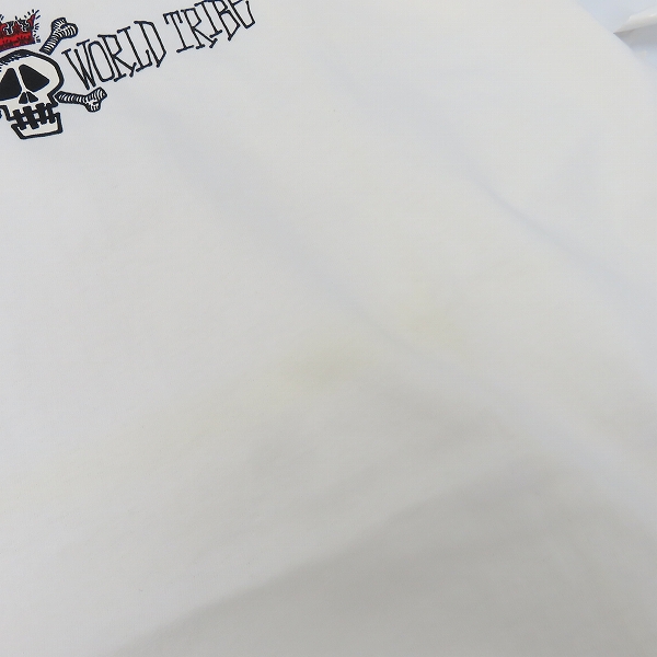 実際に弊社で買取させて頂いた【未使用】STUSSY/ステューシー キリン/クラウンスカル/トランペット 刺繍/プリント 半袖 Tシャツ/M 3点セットの画像 6枚目