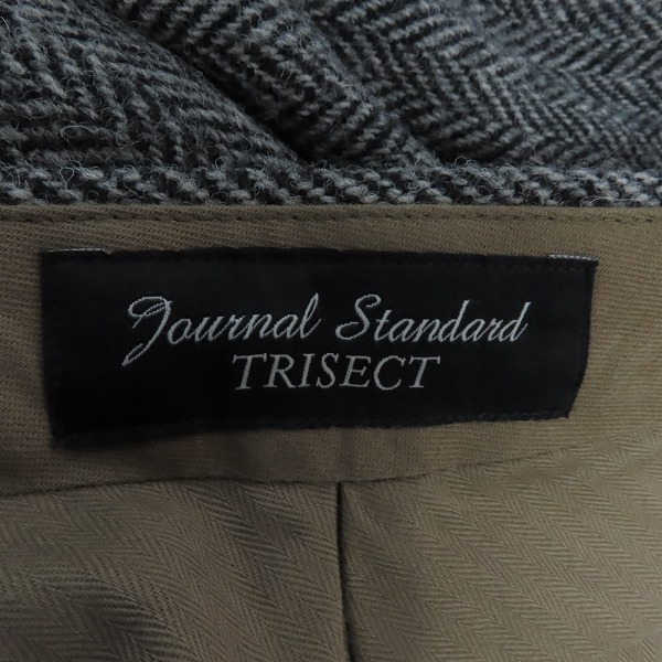 実際に弊社で買取させて頂いたJOURNAL STANDARD/ジャーナルスタンダード TRISECT ハリスツイード ウール スラックス/Lの画像 2枚目