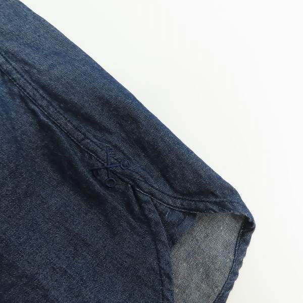 実際に弊社で買取させて頂いたuniform experiment/ユニフォームエクスペリメント 14SS ヨーク切替 ウエスタンシャツ UE-140056/2の画像 5枚目