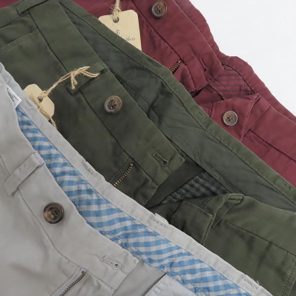 実際に弊社で買取させて頂いた【未使用】BROOKS BROTHERS/ブルックスブラザーズ ハーフパンツ/36 3点セットの画像 2枚目