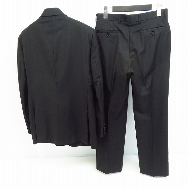 実際に弊社で買取させて頂いたGIORGIO ARMANI/ジョルジオアルマーニ 1Bスーツ セットアップ/44の画像 1枚目
