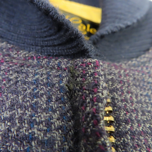 実際に弊社で買取させて頂いたCALEE/キャリー ファラオジャケット/Mの画像 4枚目