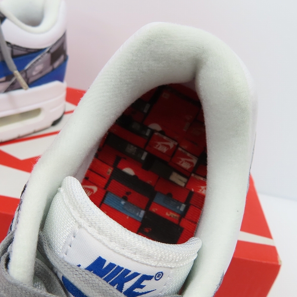 実際に弊社で買取させて頂いたNIKE×atmos/ナイキ×アトモス AIR MAX 1 PRNT/ エアマックス1 プリント 'WE LOVE NIKE' AQ0927-100/24の画像 4枚目