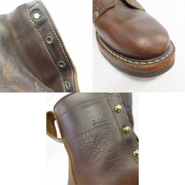 実際に弊社で買取させて頂いたWHITE’S BOOTS/ホワイツ ブーツ レースアップブーツ V265 Size：7Dの画像 6枚目