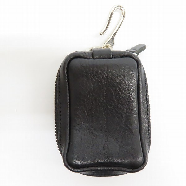 実際に弊社で買取させて頂いたCALEE/キャリー 20AW フック付き レザー ポーチ CL-20AW009SLの画像 1枚目