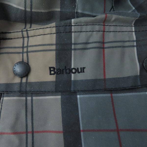 実際に弊社で買取させて頂いたBarbour/バブアー Dress Wax Jacket/ドレスワックスジャケット MWX0821TN31/Sの画像 7枚目