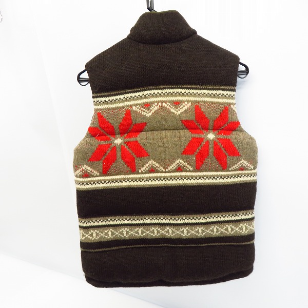 実際に弊社で買取させて頂いたTOMORROWLAND/トゥモローランド ネイティブ柄 リバーシブル ダウンベスト/Mの画像 1枚目