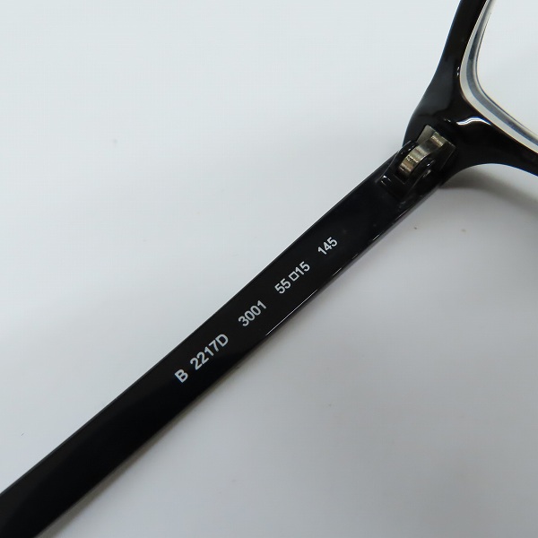 実際に弊社で買取させて頂いたBURBERRY/バーバリー メガネフレーム/アイウェア BE2217D-3001の画像 6枚目