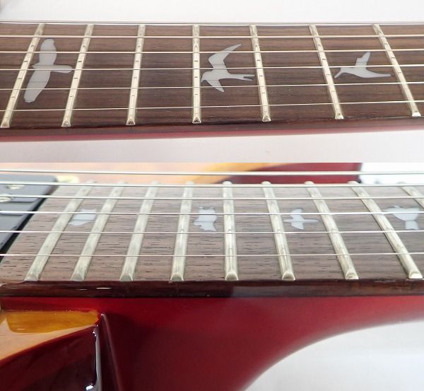 実際に弊社で買取させて頂いた★PRS/Paul Reed Smith/ポールリードスミス SE Custom 24 25th Anniversary ディマジオPU搭載 バードインレイの画像 3枚目
