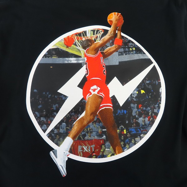 実際に弊社で買取させて頂いたNIKE JORDAN BRAND×FRAGMENT DESIGN/ナイキ ジョーダン×フラグメント 20AW AS M J FG LS TEE/Tシャツ DA2982-010/Mの画像 8枚目