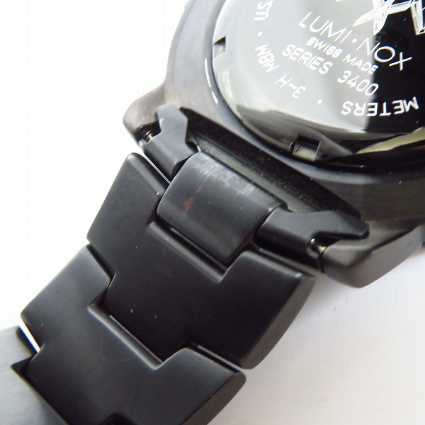 実際に弊社で買取させて頂いたLUMINOX/ルミノックス F-117 NIGHTHAWK/ナイトホーク 3400シリーズの画像 4枚目