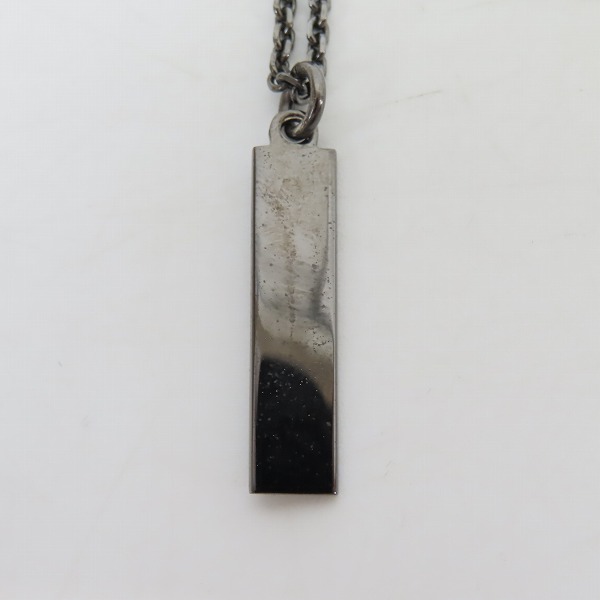 実際に弊社で買取させて頂いたPaul Smith/ポールスミス COLLECTION ロゴ プレート ペンダント/ネックレスの画像 2枚目