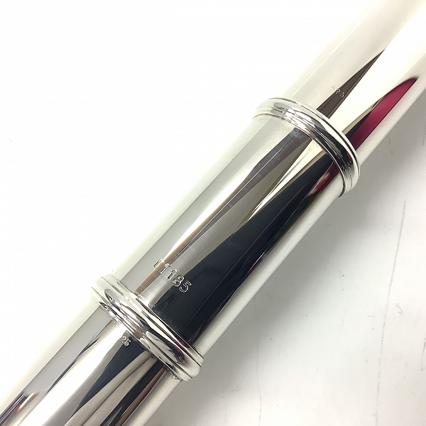 銀製フルート 本体 ハードケース付き 難あり】SANKYO Flute/三響/サンキョウ CF251 フルート 頭部管
