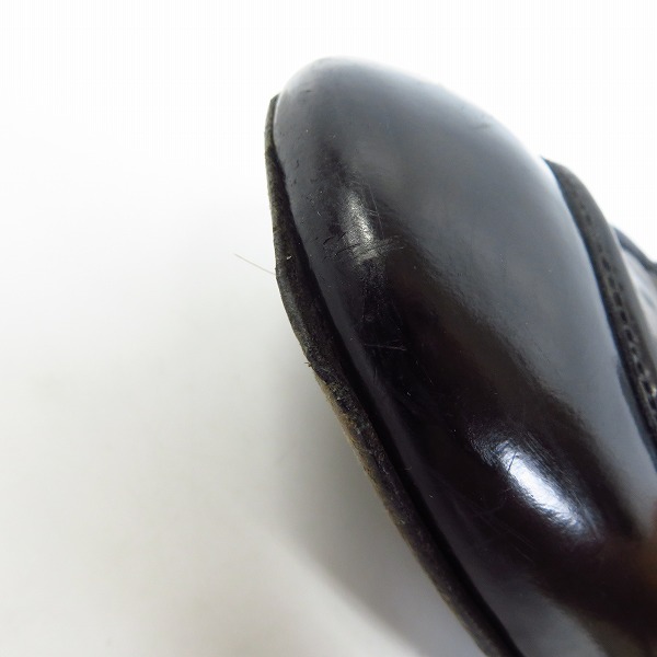 実際に弊社で買取させて頂いたMARC JACOBS/マークジェイコブス エナメル バイカラーローファーシューズ/41の画像 7枚目