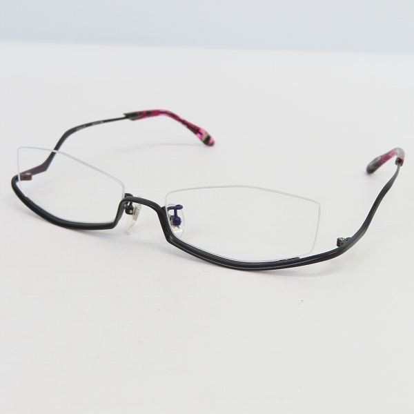 実際に弊社で買取させて頂いたless than human/レスザンヒューマン アンダーリム メガネフレーム po6po10 195n