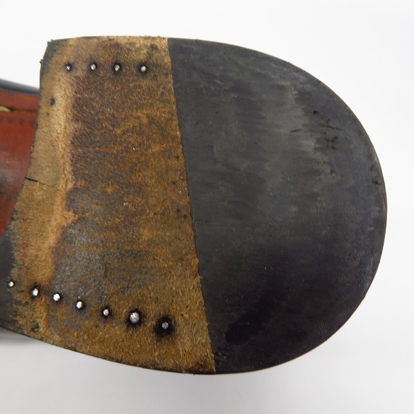 実際に弊社で買取させて頂いたMARC JACOBS/マークジェイコブス エナメル バイカラーローファーシューズ/41の画像 6枚目