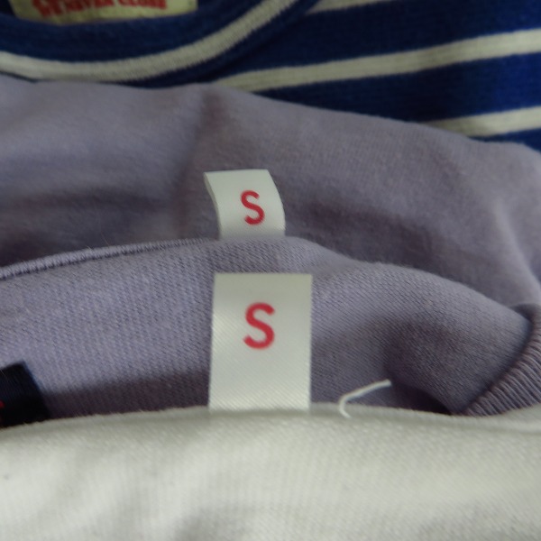 実際に弊社で買取させて頂いたHRM/ハリウッドランチマーケット BLUE BLUE/ブルーブルー 半袖Tシャツ等/S 7点セットの画像 5枚目