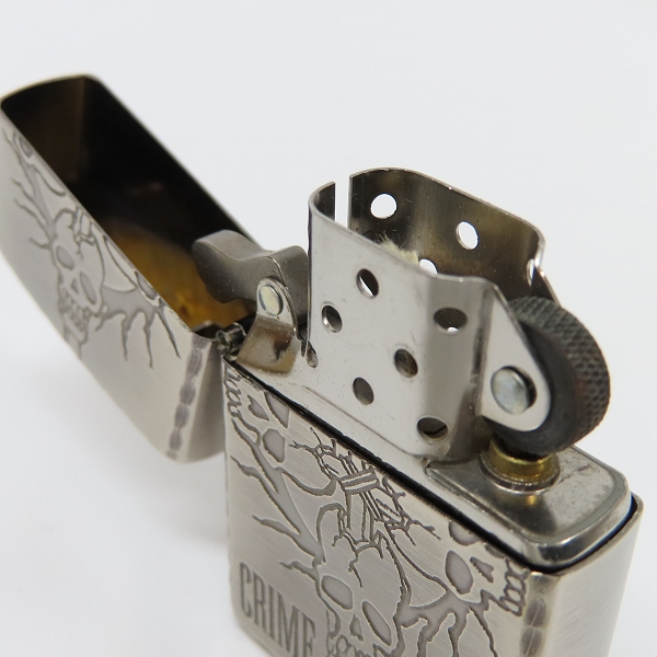 実際に弊社で買取させて頂いたZIPPO/ジッポー CRIMIE CROSS 06年製の画像 3枚目