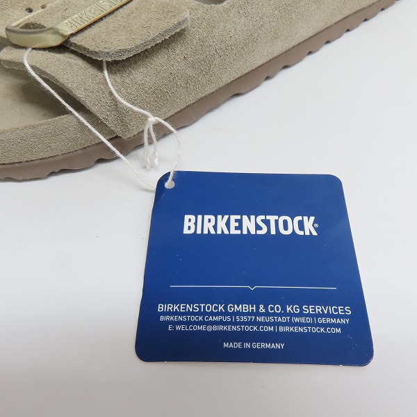 実際に弊社で買取させて頂いた【未使用】BIRKENSTOCK/ビルケンシュトック ARIZONA BS アリゾナ/サンダル 1018443/28の画像 7枚目