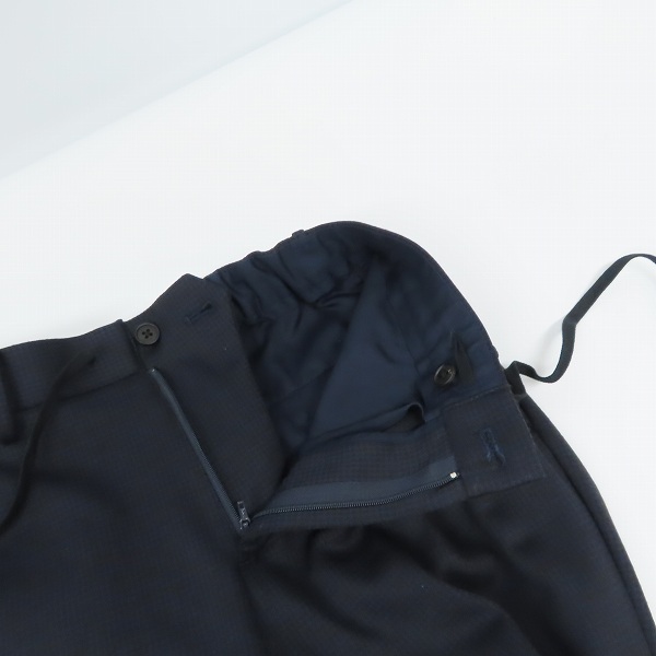 実際に弊社で買取させて頂いたEDIFICE/エディフィス 2Bジャケット チェック柄 セットアップ/M/Sの画像 6枚目