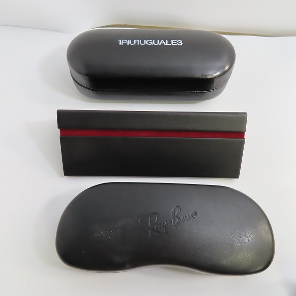 実際に弊社で買取させて頂いたグッチ/コーチ/バーバリー/モスコット/ドルガバ/ウノピゥウノウグァーレトレ他 メガネケース 9点セットの画像 2枚目