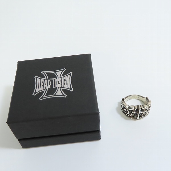 実際に弊社で買取させて頂いたDEAL DESIGN/ディールデザイン メルトクラウンリング ナロー/19号の画像 8枚目