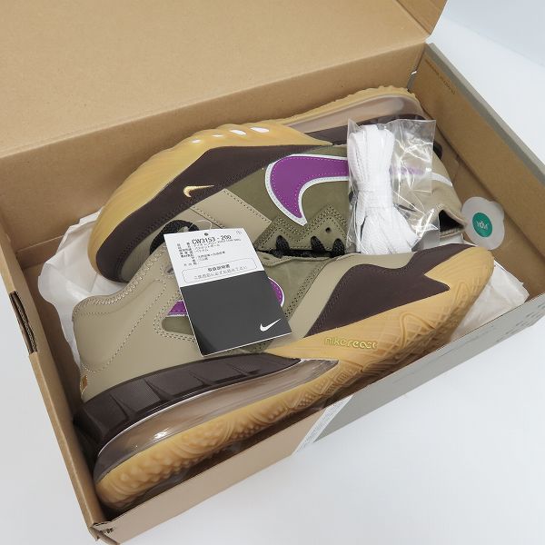 実際に弊社で買取させて頂いた【未使用】NIKE×atomos/ナイキ×アトモス LEBRON 18 LOW/レブロン 18 ロー バイオテック CW3153-200/29の画像 7枚目