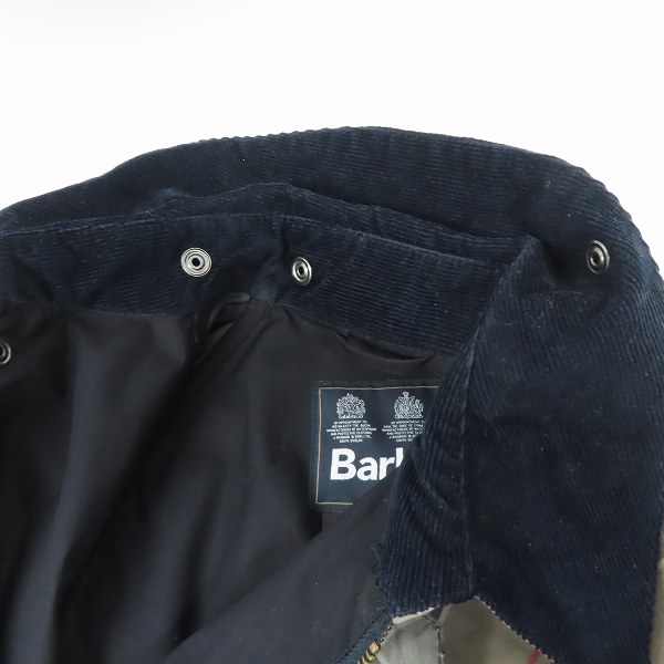 実際に弊社で買取させて頂いたBarbour/バブアー Dress Wax Jacket/ドレスワックスジャケット MWX0821TN31/Sの画像 5枚目