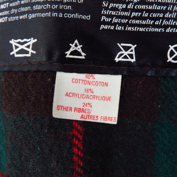 実際に弊社で買取させて頂いたBarbour/バブアー NORTHUMBRIA/ノーザンブリア ジャケット/107cm/42inの画像 4枚目