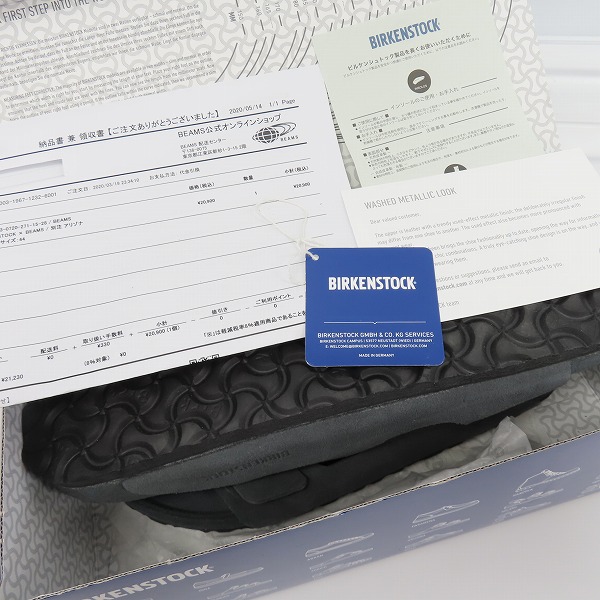 実際に弊社で買取させて頂いたBIRKENSTOCK/ビルケンシュトック ARIZONA BS アリゾナ/サンダル チャコール 1018402/28.5の画像 8枚目