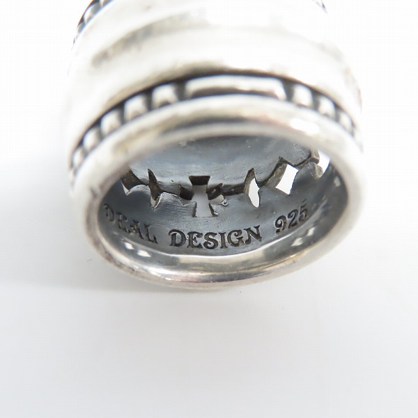 実際に弊社で買取させて頂いたDEAL DESIGN/ディールデザイン レイザー エッジ リング 13号の画像 6枚目