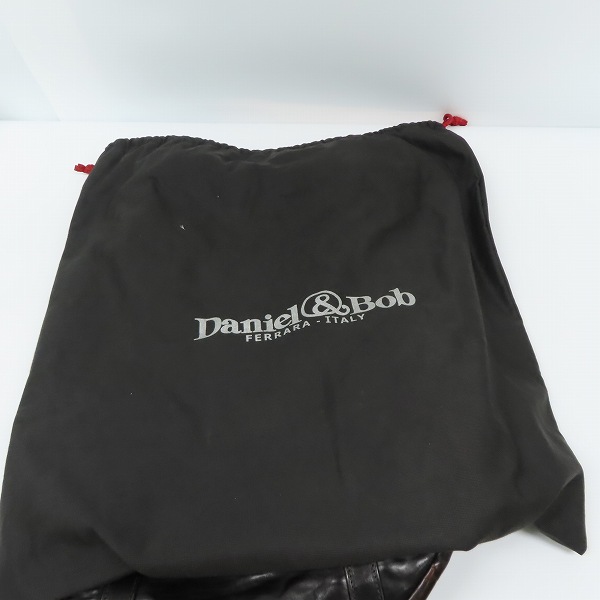 実際に弊社で買取させて頂いたDaniel&Bob/ダニエル＆ボブ CULODORO RODI/クロドーロ ロディ レザー 2WAY トートバッグ/ショルダーバッグ ブラックの画像 7枚目