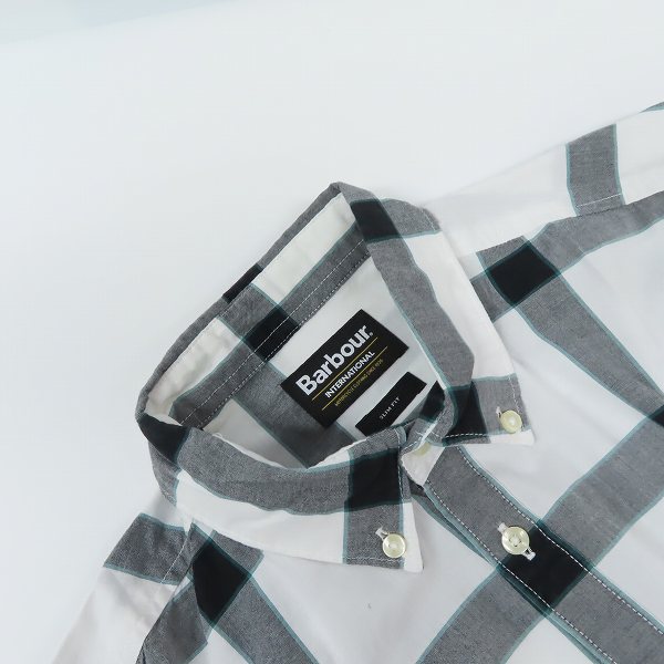 実際に弊社で買取させて頂いたBarbour/バブアー チェック柄 ロングスリーブシャツ/長袖シャツ 2点セットの画像 4枚目