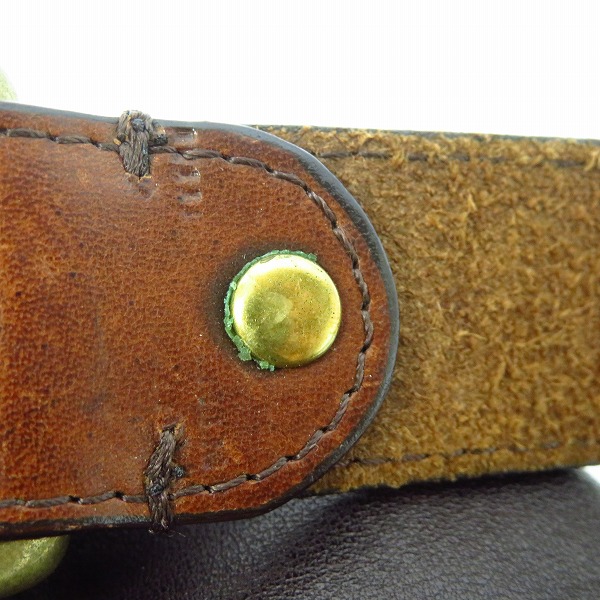 実際に弊社で買取させて頂いたMIHARAYASUHIRO/ミハラヤスヒロ レザー バックの画像 5枚目