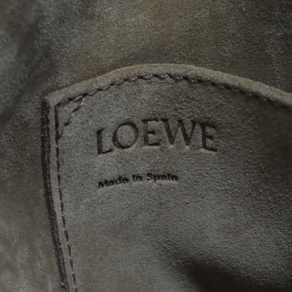 実際に弊社で買取させて頂いたLOEWE/ロエベ バルーンバッグ スモール  アナグラムジャカード&カーフの画像 5枚目