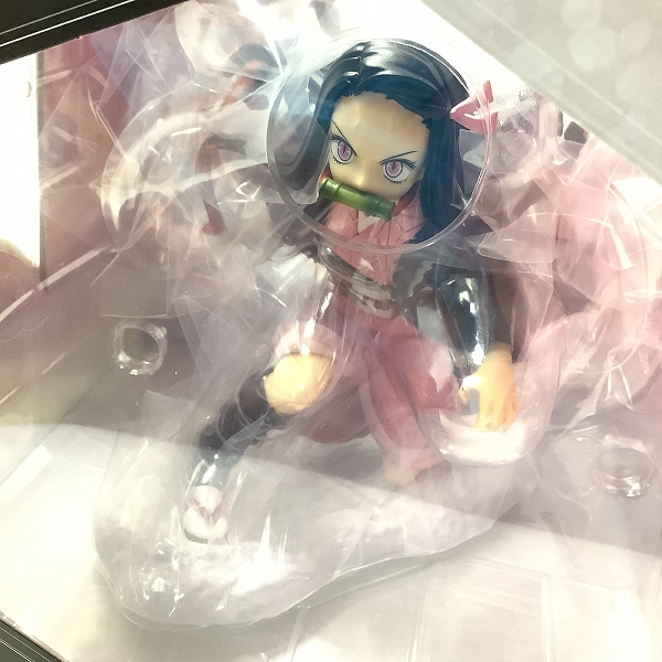 実際に弊社で買取させて頂いた【未開封】KOTOBUKIYA/コトブキヤ ARTFX J 1/8 Scale Pre-Painted 鬼滅の刃 竈門 禰豆子 フィギュアの画像 3枚目