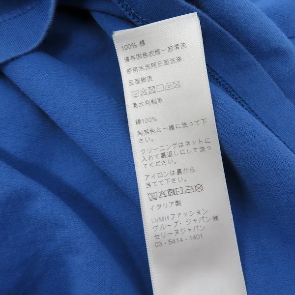 実際に弊社で買取させて頂いたCELINE/セリーヌ 21SS ロゴプリントルーズフィットTシャツ ブルー 2X681501F/Sの画像 4枚目