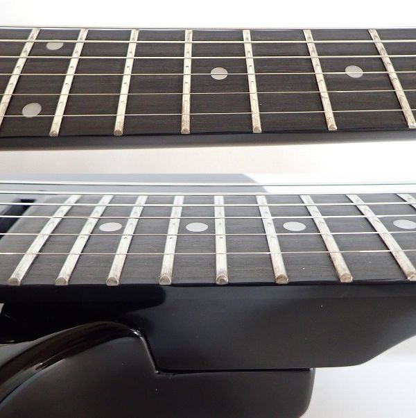 実際に弊社で買取させて頂いた★Epiphone/エピフォン Les Paul Special II LE Ebony/レスポールスペシャル ソフトケース付の画像 3枚目