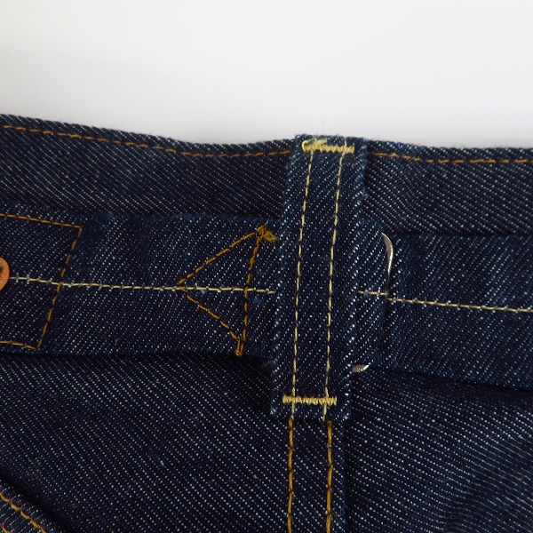 実際に弊社で買取させて頂いたLEVIS/リーバイス 501XX 復刻1937年モデル シンチバック デニムパンツ/ジーンズ 37501-0015/W33L34の画像 8枚目
