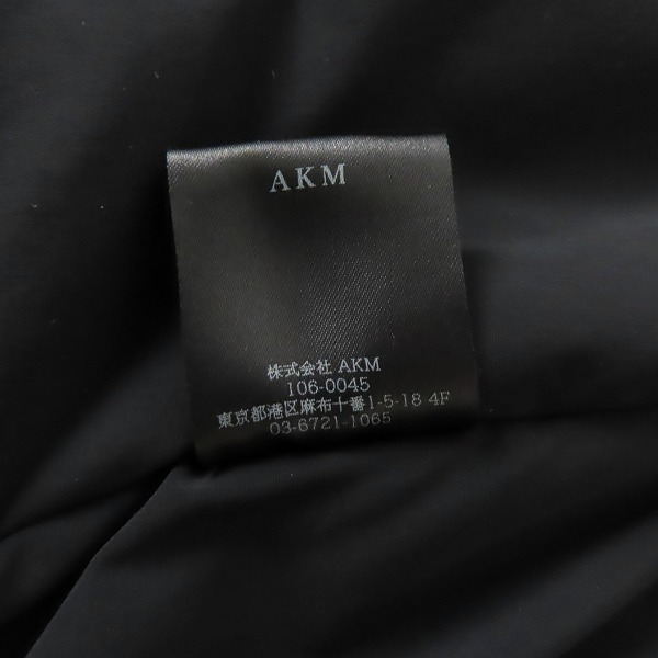 実際に弊社で買取させて頂いたAKM/エーケイエム MA-1 ジャケット B249-ALR009/Lの画像 5枚目