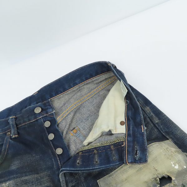 LEVIS/リーバイス 501XX 1955モデル/LVC レイバークラッシュド デニム