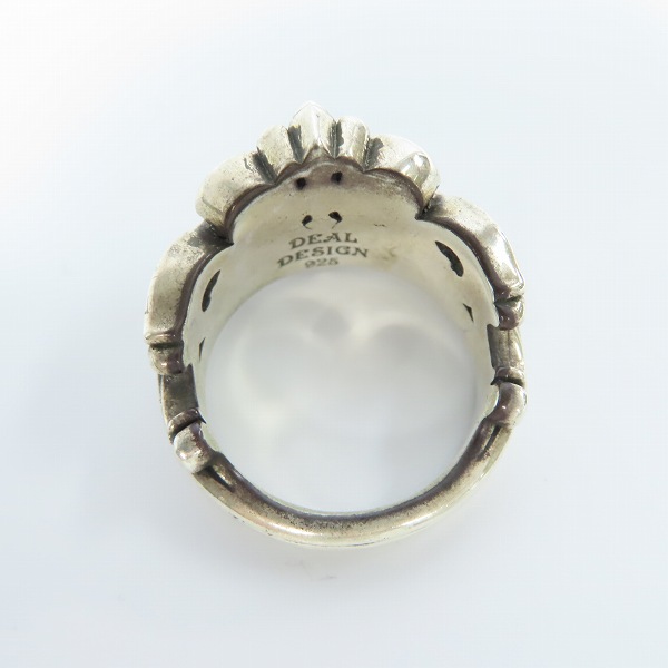 実際に弊社で買取させて頂いたDEAL DESIGN/ディールデザイン メルトクラウンリング ナロー/19号の画像 5枚目