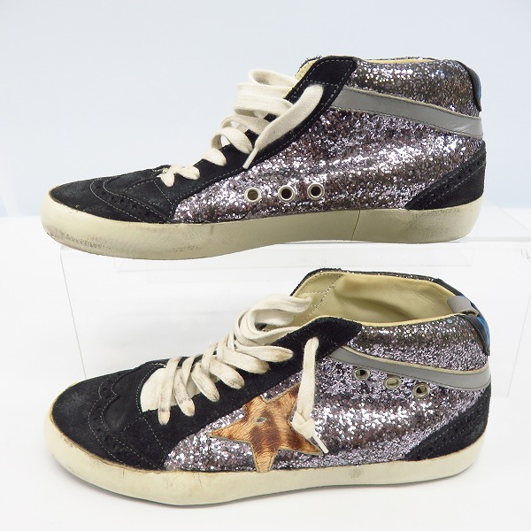 実際に弊社で買取させて頂いたGOLDEN GOOSE/ゴールデングース スパンコール スニーカー/シューズ/39の画像 3枚目