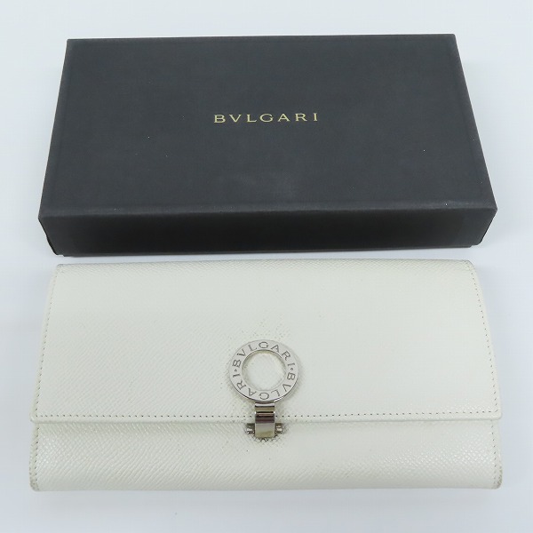 実際に弊社で買取させて頂いたBVLGARI/ブルガリ ロゴ クリップ 長財布/ウォレットの画像 9枚目