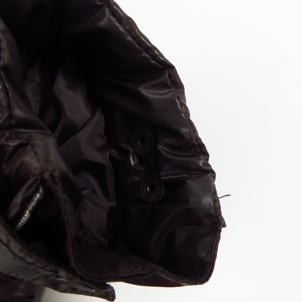 実際に弊社で買取させて頂いたBelstaff Silver Label/ベルスタッフ シルバーレーベル ナイロン ダウンジャケット Lの画像 6枚目