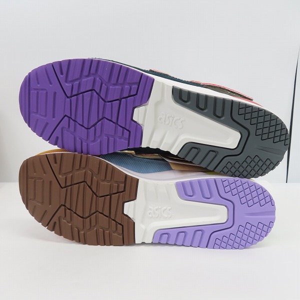実際に弊社で買取させて頂いた【未使用】SEAN WOTHERSPOON×asics×ATMOS/アシックス GEL LYTE 3 OG 1203A019-000/29の画像 2枚目