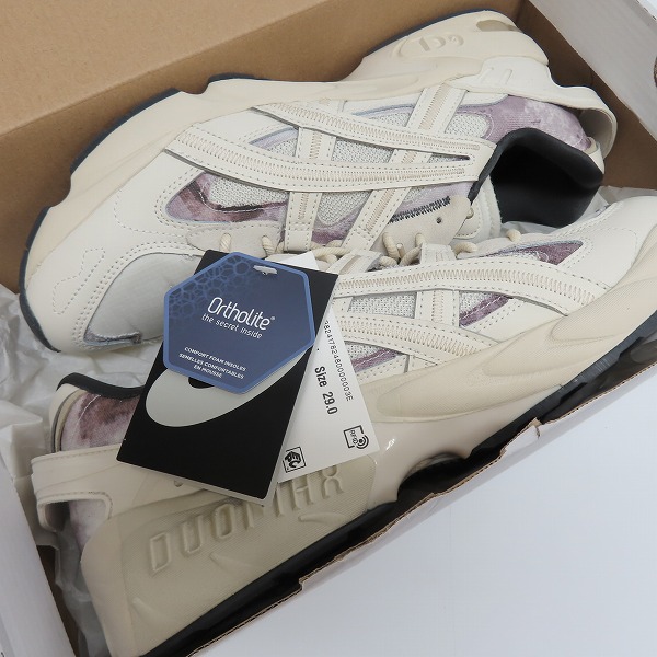 実際に弊社で買取させて頂いた【未使用】asics/アシックス GEL-KAYANO 5 RE/ゲルカヤノ 1021A411-200/29の画像 7枚目