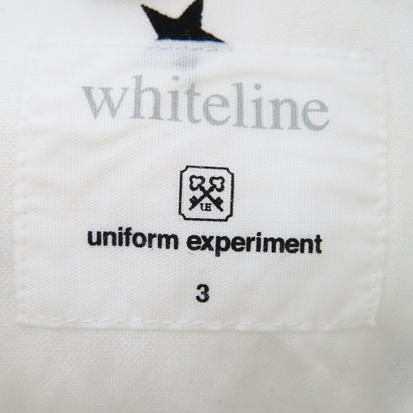 実際に弊社で買取させて頂いたuniform experiment/ユニフォーム エクスペリメント 半袖シャツ ボタンダウン UE-160071/3の画像 2枚目